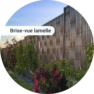 Brise vue lamelle